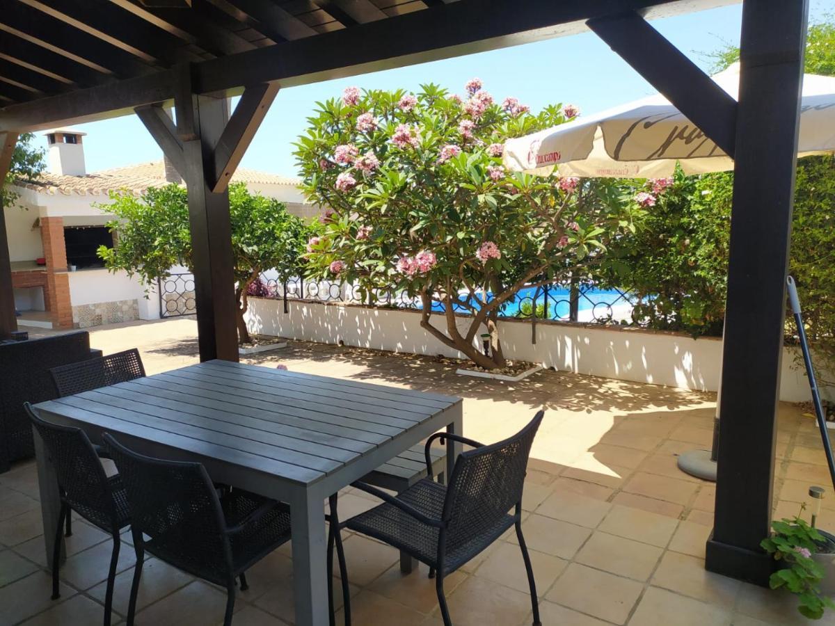 Villa Candela en Benajarafe piscina privada Bagian luar foto