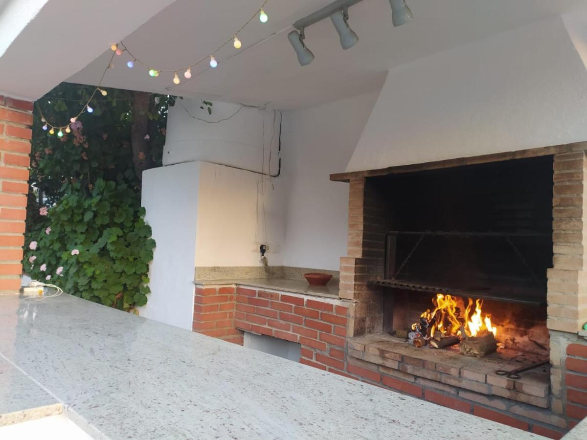 Villa Candela en Benajarafe piscina privada Bagian luar foto
