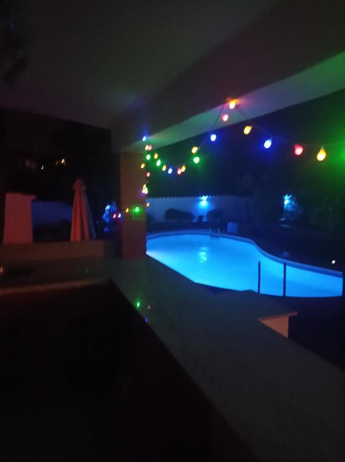 Villa Candela en Benajarafe piscina privada Bagian luar foto