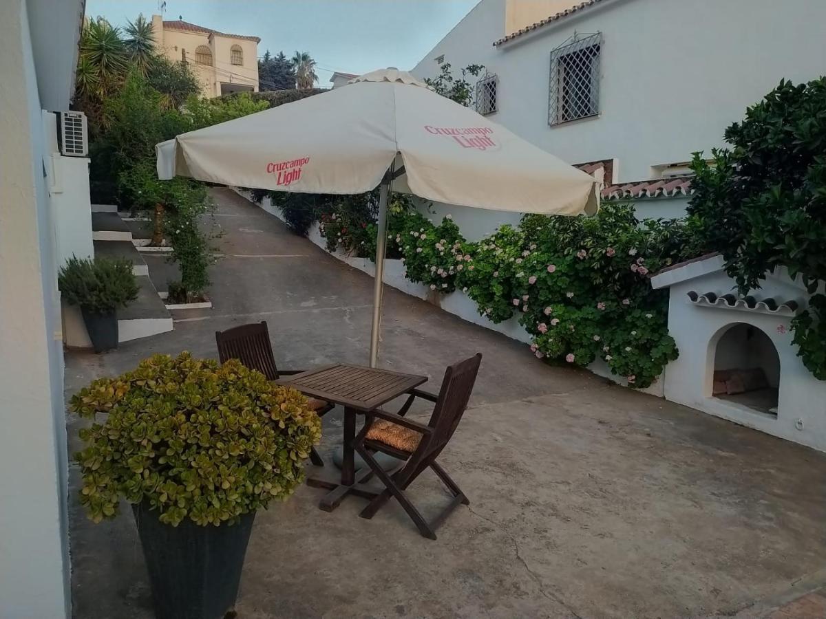 Villa Candela en Benajarafe piscina privada Bagian luar foto